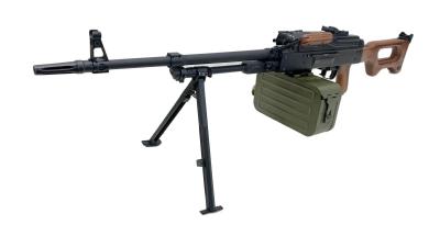 [A&K] PKM/PK機関銃 リアルウッド 電動ガン (中古)サブ画像へ1