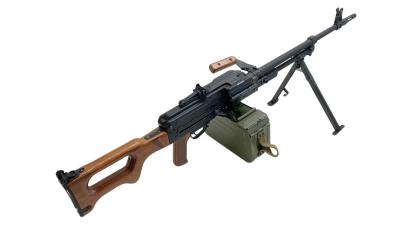 [A&K] PKM/PK機関銃 リアルウッド 電動ガン (中古)サブ画像へ2