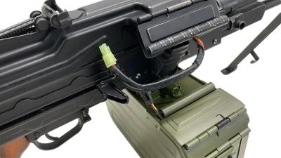 [A&K] PKM/PK機関銃 リアルウッド 電動ガン (中古)サブ画像へ8