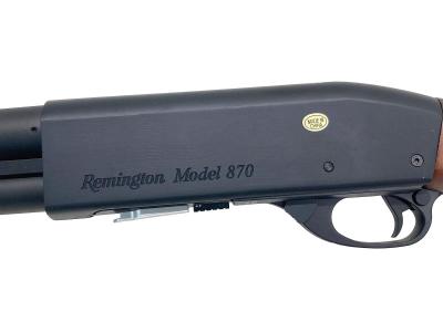 [S&T] M870 ソードオフ リアルウッド エアーショットガン 【レミントン刻印】 (新品取寄)サブ画像へ3