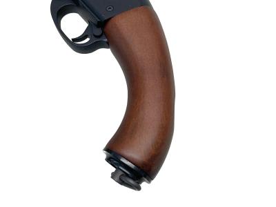 [S&T] M870 ソードオフ リアルウッド エアーショットガン 【レミントン刻印】 (新品取寄)サブ画像へ5