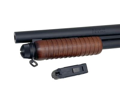 [S&T] M870 ソードオフ リアルウッド エアーショットガン 【レミントン刻印】 (新品取寄)サブ画像へ6