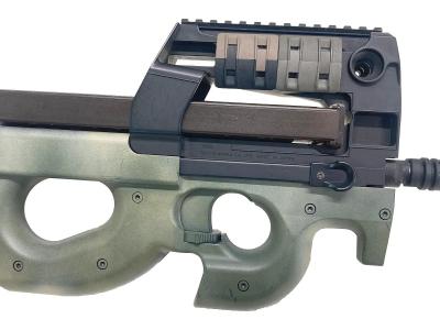 [東京マルイ] P90 スタンダード電動ガン レール_塗装カスタム バットプレートべたつき (訳あり)サブ画像へ4