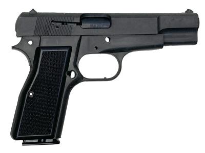 [マルシン] ブローニング ハイパワー ミリタリー X-PFC プラグリップ仕様 【組立キット】 発火モデルガン ヘビーウェイト (新品)サブ画像へ2