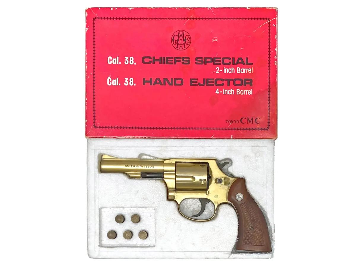 [東京CMC] S&W ハンドエジェクター 金属モデルガン 再塗装品
