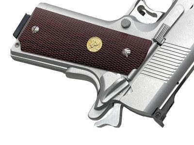 [MGC] ゴールドカップ ナショナルマッチ HW オールシルバー 発火モデルガン マガジンバンパー割れ (訳あり)サブ画像へ5