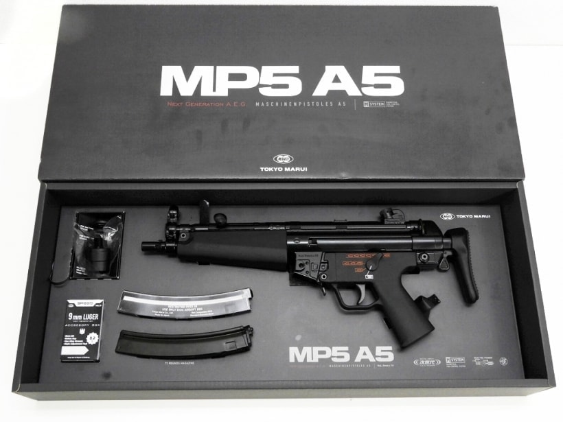 [東京マルイ] MP5A5 次世代電動ガン NEXT GENERATION A.E.G 【2024年5月以降ロット】 (新品予約受付中! 特典あり)