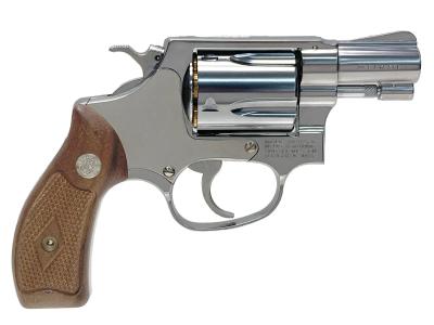 [タナカ] S&W M60 2インチ Ver2 ステンレス 発火モデルガン 木製グリップカスタム 箱違い (中古)サブ画像へ2