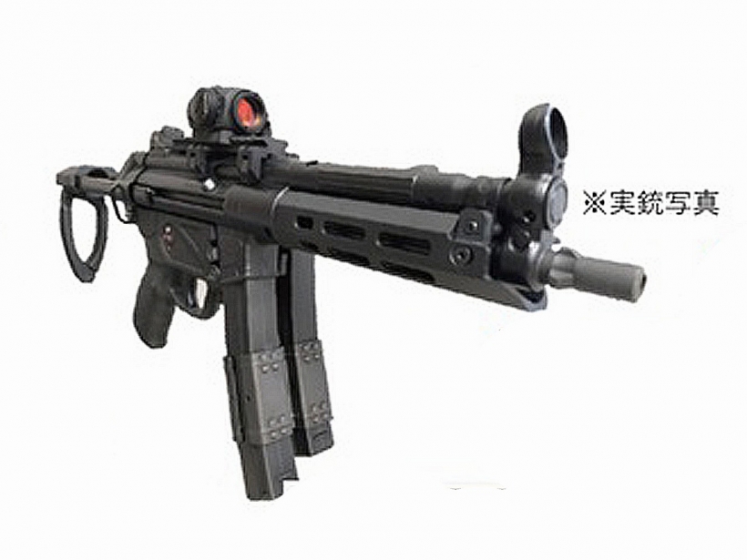 [ノンブランド] DAKOTA Tacticalタイプ アルミハンドガード 東京マルイ次世代MP5専用 (新品取寄) 製品参考画像1 装着参考写真