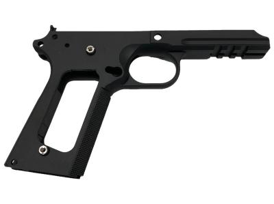 [タニオコバ] マルイ MEU用 レイルドフレーム HW チェッカーType ブラックモデル (未使用)サブ画像へ1