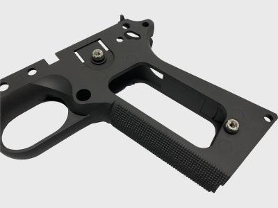 [タニオコバ] マルイ MEU用 レイルドフレーム HW チェッカーType ブラックモデル (未使用)サブ画像へ2