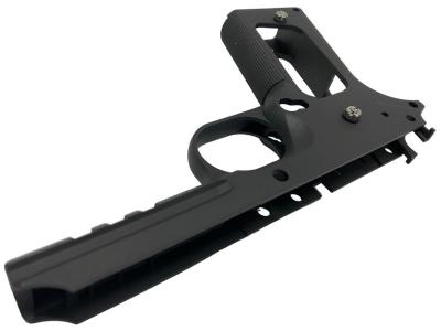 [タニオコバ] マルイ MEU用 レイルドフレーム HW チェッカーType ブラックモデル (未使用)サブ画像へ3