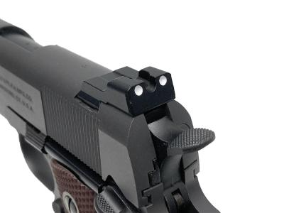 [東京マルイ] コルト M1911A1 ガバメント ガスブローバック メインスプリングハウジング換装 フロント&リアサイトカスタム (中古)サブ画像へ6