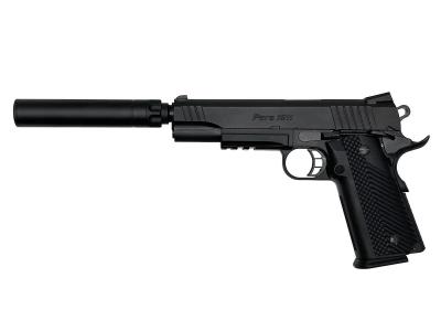 [WA] パラオーディナンス ブラックOPS サイレンサー付 WA-POCB ガスブローバック (中古)サブ画像へ1