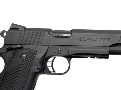 [WA] パラオーディナンス ブラックOPS サイレンサー付 WA-POCB ガスブローバック (中古)サブ画像へ4