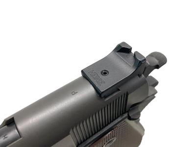 [東京マルイ] コルト M1911A1 ガバメント ガスブローバック メインスプリングハウジング換装 HEINIEタイプフロント&リアサイトカスタム (中古)サブ画像へ6