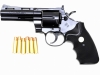 [東京マルイ] コルト パイソン .357マグナム 4インチ ブラック エアコッキング (中古)