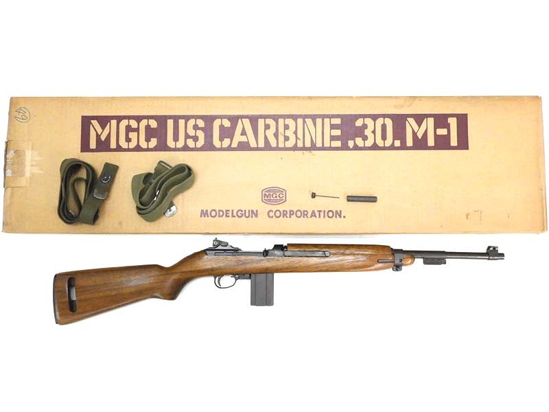 [MGC] U.S.カービン 30. M1 発火モデルガン リアルウッド メッキボルト仕様 (未発火)