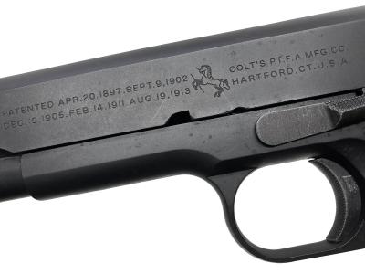 [CAW] U.S.Army M1911A1 ミリタリーモデル of 1943 HW 発火モデルガン スライドカスタム (中古)サブ画像へ2