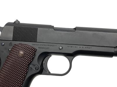 [CAW] U.S.Army M1911A1 ミリタリーモデル of 1943 HW 発火モデルガン スライドカスタム (中古)サブ画像へ4