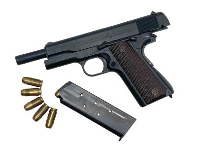 [CAW] U.S.Army M1911A1 ミリタリーモデル of 1943 HW 発火モデルガン スライドカスタム (中古)サブ画像へ6