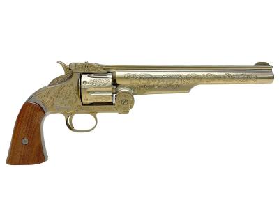 [フランクリンミント] S&W .44リボルバー ワイアットアープの銃 金属モデルガン 再塗装 (中古)サブ画像へ2