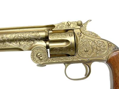 [フランクリンミント] S&W .44リボルバー ワイアットアープの銃 金属モデルガン 再塗装 (中古)サブ画像へ3