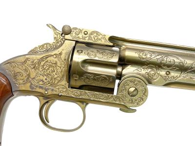 [フランクリンミント] S&W .44リボルバー ワイアットアープの銃 金属モデルガン 再塗装 (中古)サブ画像へ4