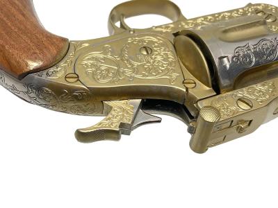 [フランクリンミント] S&W .44リボルバー ワイアットアープの銃 金属モデルガン 再塗装 (中古)サブ画像へ6