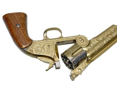 [フランクリンミント] S&W .44リボルバー ワイアットアープの銃 金属モデルガン 再塗装 (中古)サブ画像へ8