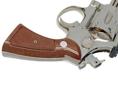 [タナカ] S&W M27 “The .357 Magnum” 3-1/2インチ レジスタードマグナム ニッケルフィニッシュ HW 発火モデルガン (中古)サブ画像へ5