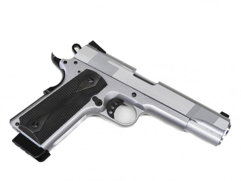 WA] SCW S&W SW1911 シルバー ガスブローバック (ジャンク
