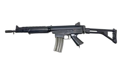 [アサヒファイヤーアームズ] FN-FNC ショートバレル 外部ソース式ガスガン (ジャンク)サブ画像へ1