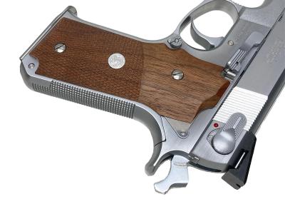 [MGC] S&W M645 .45オート 固定ガスガン 木製グリップカスタム セーフティ不良 (訳あり)サブ画像へ5