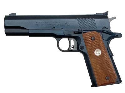 [MGC] シリーズ70 ゴールドカップナショナルマッチ ナチュラルHW 発火モデルガン 塗装カスタム (中古)サブ画像へ1