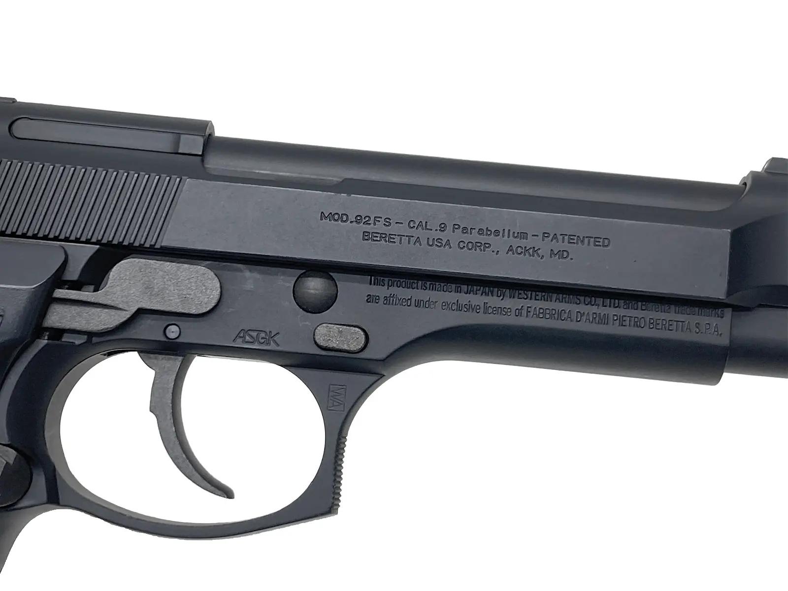 WA] ベレッタ M92FS パーフェクトバージョン ガスブローバック (中古