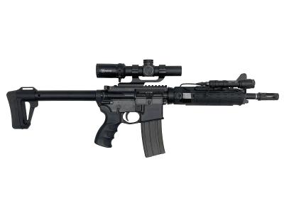 [MGC] M16A2カービン M725 発火モデルガン 外装フルカスタム (中古)サブ画像へ1