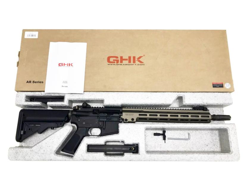 GHK] M4 URG-I/MK16 14.5inch CO2 2023ver. GBBR/ガスブロー