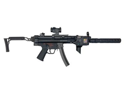 [東京マルイ] MP5A5 次世代電動ガン NEXT GENERATION A.E.G ハンドガード&ストックカスタム (中古)サブ画像へ1