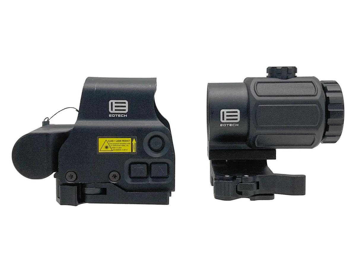 [Evolution Gear] EOTech EXPS3-0 Holosight & G43 Magnifier レプリカ セット スペーサー&ネジ欠品 (中古)
