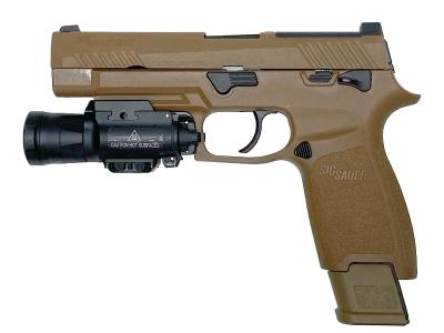 [SIG AIR Proforce/LayLax] P320-M17 CO2 GBB CO2ガスブローバック TAN ライトホルスターセット (中古)サブ画像へ1