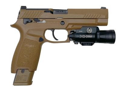 [SIG AIR Proforce/LayLax] P320-M17 CO2 GBB CO2ガスブローバック TAN ライトホルスターセット (中古)サブ画像へ2