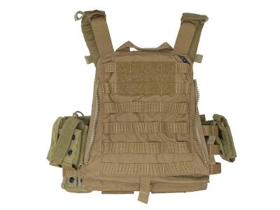 [Crye Precision] AVS プレートポーチ前後 MBAVカット カマーバンド マガジンポーチセット コヨーテブラウン サイズ Small ポーチ付き (中古)サブ画像へ1