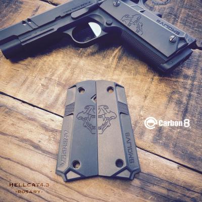[Carbon8] フル刻印 HELLCAT4.3 -Rosary- CO2 GBB ガスブローバックガン (新品予約受付中! 特典あり)サブ画像へ2