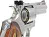 [タナカ] コルトパイソン 357マグナム 4インチ ニッケルジュピターフィニッシュ メッキ浮き (訳あり)