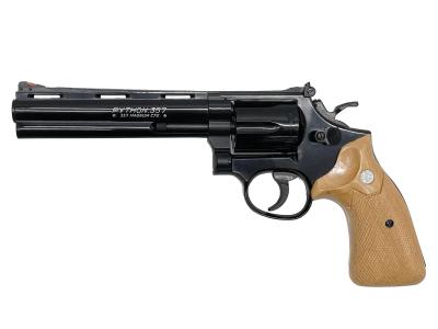 [東京CMC] スマイソン 6インチ モデルガン ABS 木製グリップ/刻印墨入れカスタム (中古)サブ画像へ1