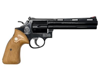 [東京CMC] スマイソン 6インチ モデルガン ABS 木製グリップ/刻印墨入れカスタム (中古)サブ画像へ2