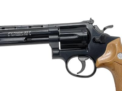 [東京CMC] スマイソン 6インチ モデルガン ABS 木製グリップ/刻印墨入れカスタム (中古)サブ画像へ3