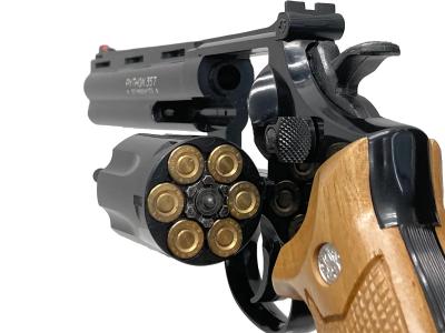 [東京CMC] スマイソン 6インチ モデルガン ABS 木製グリップ/刻印墨入れカスタム (中古)サブ画像へ7