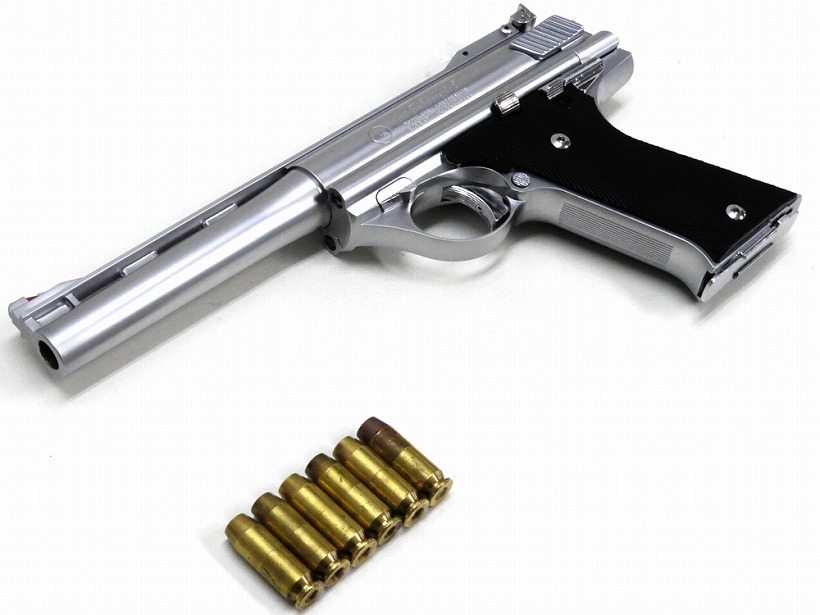 MGC] .44マグナム AMP-180 スタンダード シルバーモデル (中古